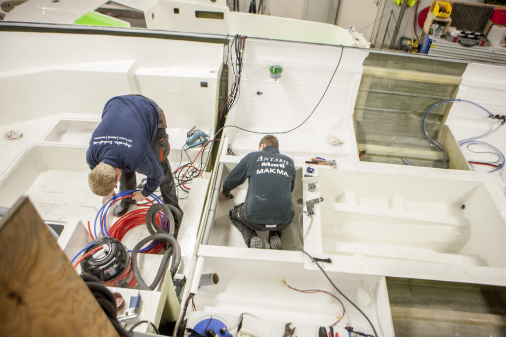 Productieproces Maril sloep