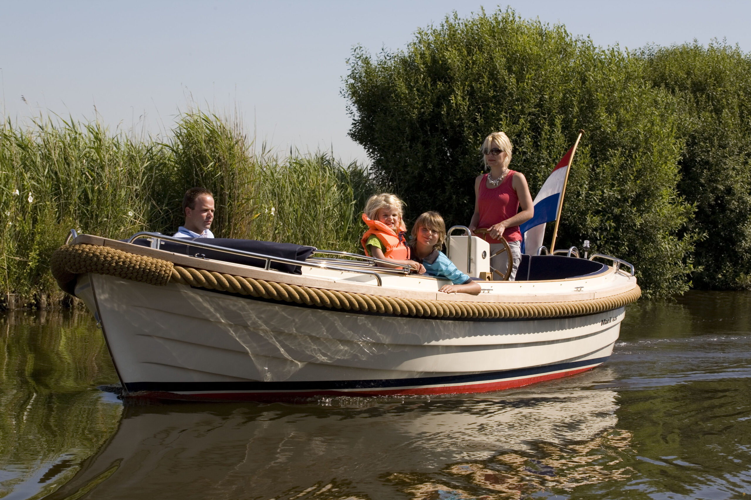 Elektrische sloep - maril sloep, aquatec sloep elektrisch varen
